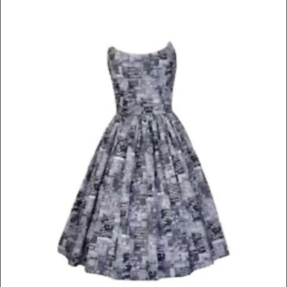 Bernie Dexter Cityscape Dress Size 2X NWOT